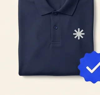 Approved sample polo with your logo